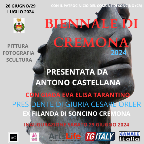 BIENNALE D’ARTE  DI CREMONA  2024